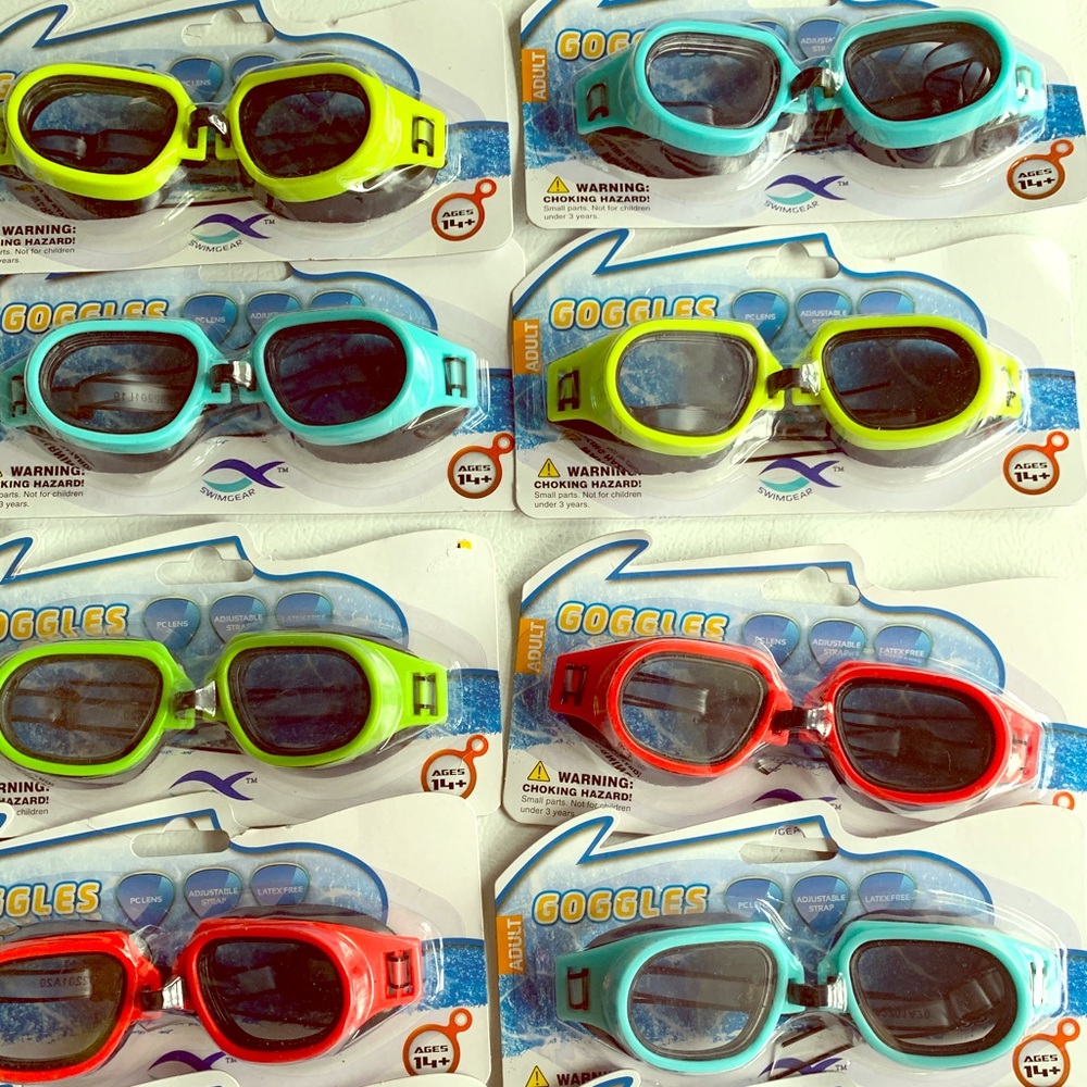 Swim goggles lot of 10